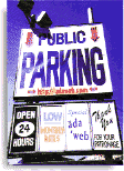public parking postcard